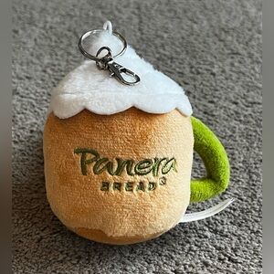Panera 5” Hot Chocolate Plush Keychain